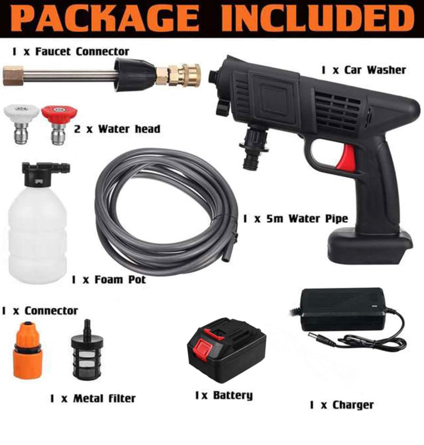 Hidrolimpiadora inalámbrica 50 PSI