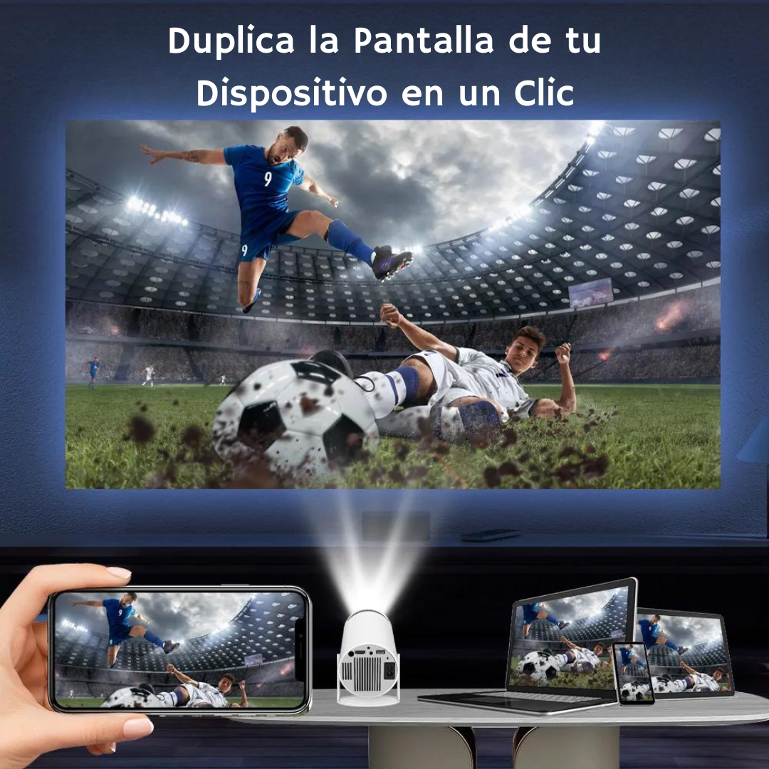WallCinema™ - Proyector Portátil 4K