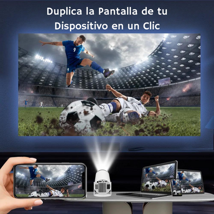 WallCinema™ - Proyector Portátil 4K