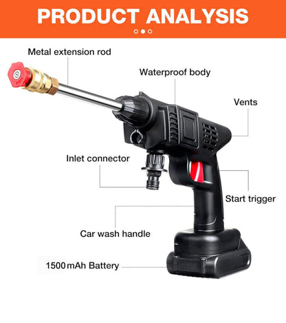 Hidrolimpiadora inalámbrica 50 PSI