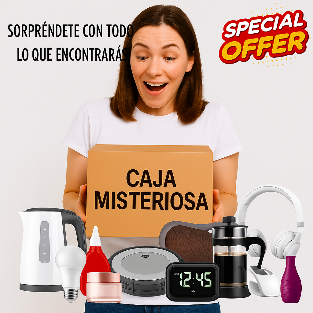 Caja Misteriosa Pro 2025 - SORPRENDETE CON TODO LO QUE LLEVA DENTRO😱