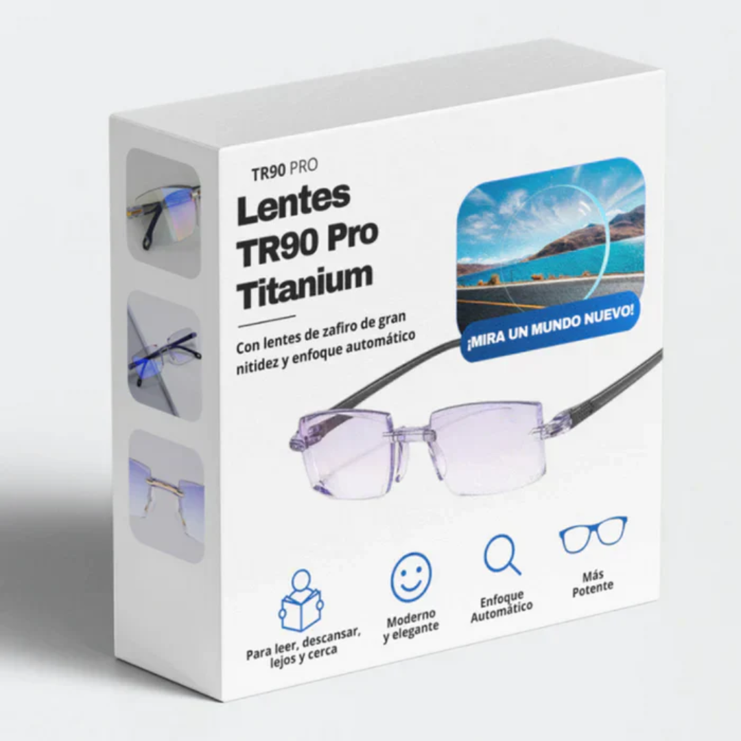 2x1 Gafas Multifocales TR90 PRO Titanium® + 2 Fundas de Cuero de REGALO (hasta acabar existencias)